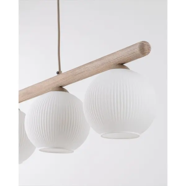 Подвесной светильник, люстра TK Lighting 11080 Virlo E14 4x10W IP20 бежевый - фото №3