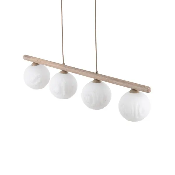 Подвесной светильник, люстра TK Lighting 11080 Virlo E14 4x10W IP20 бежевый - фото №4