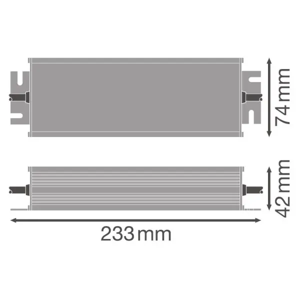 LED драйвер Ledvance Outdoor Perfomance DR-PFM-250/220-240/24/P 10х1 250Вт (4058075240032) IP66 - фото №2