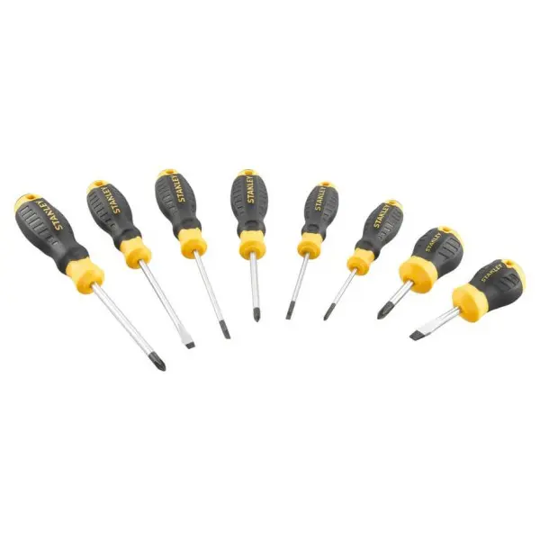 Набір викруток Stanley STHT16167-0 CushionGrip 8шт Набір викруток Stanley STHT16167-0 CushionGrip 8шт