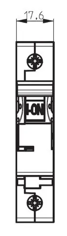 Автоматический выключатель ETI 002137718 ETIMAT 10 DC 1p C 25A (6kA) - фото №1