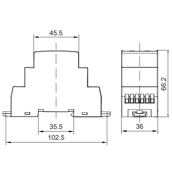Реле напруги NOARK Ex9JP-15 AC230V (110250) - фото №2