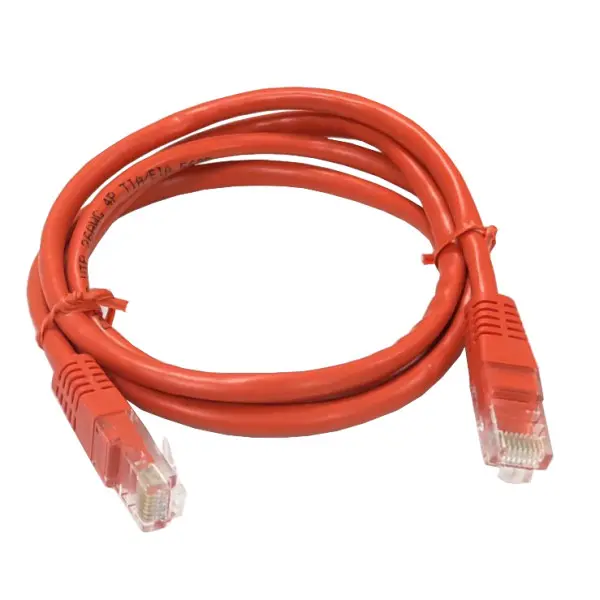 Патч-корд GEAR cat.5e UTP CCA 24AWG 0.25м красный (GPC-UTPCCARJ45-0.25R)