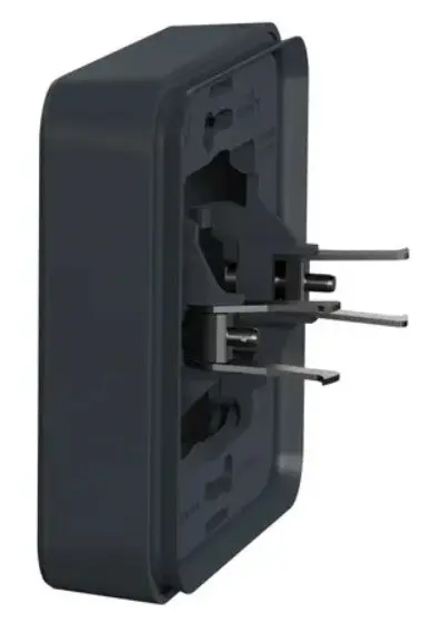 Одномісна рамка Schneider Electric MUR34108 із затискачами IP55 (чорний) - фото №2 Одномісна рамка Schneider Electric MUR34108 із затискачами IP55 (чорний) - фото №2