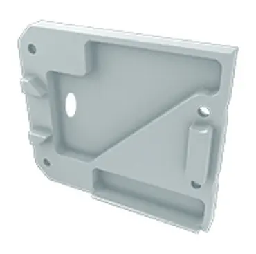 Заглушка Lumines для типу UNICO з отвором права білий