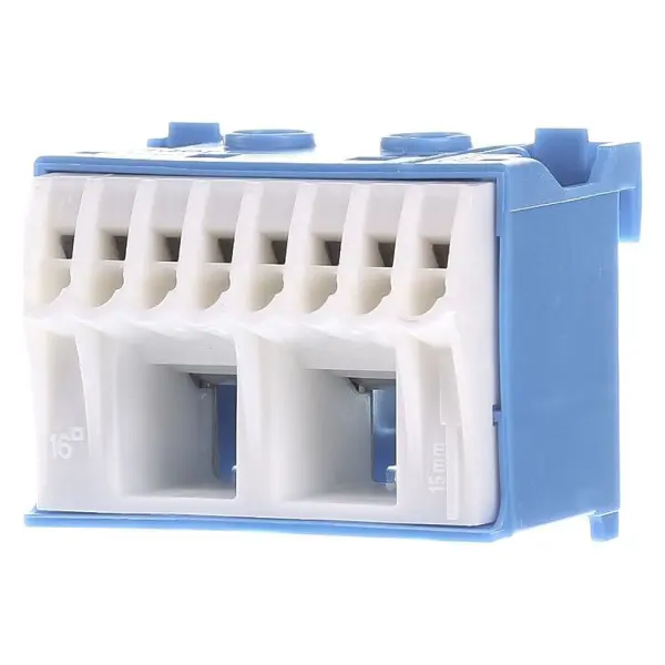 Блок Hager KN10N N-клема 2x16мм2+8x4мм2 - фото №1