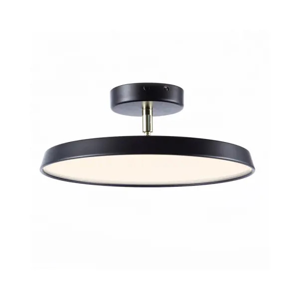 Люстра Nordlux 2320546003 Kaito LED 1x15W 3000K 1500Lm IP20 чорна