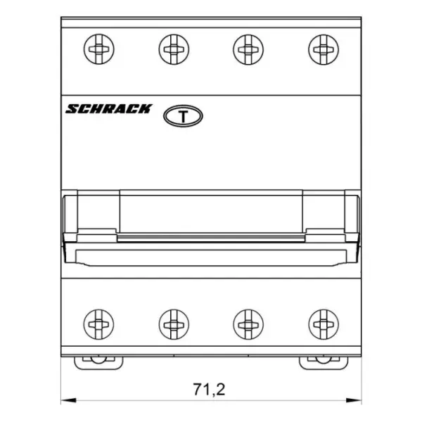 АВДТ Schrack AK667825 6кА 25А 30мА 3P+N х-ка C Тип A - фото №11 АВДТ Schrack AK667825 6кА 25А 30мА 3P+N х-ка C Тип A - фото №11