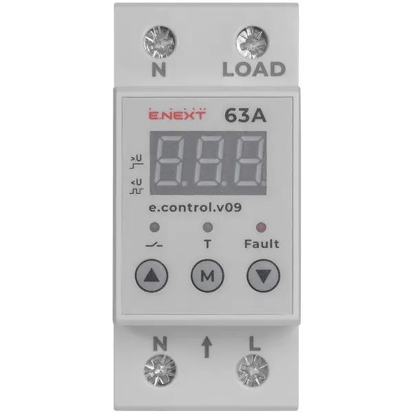 Реле напруги E.Next e.control.v09 - фото №1