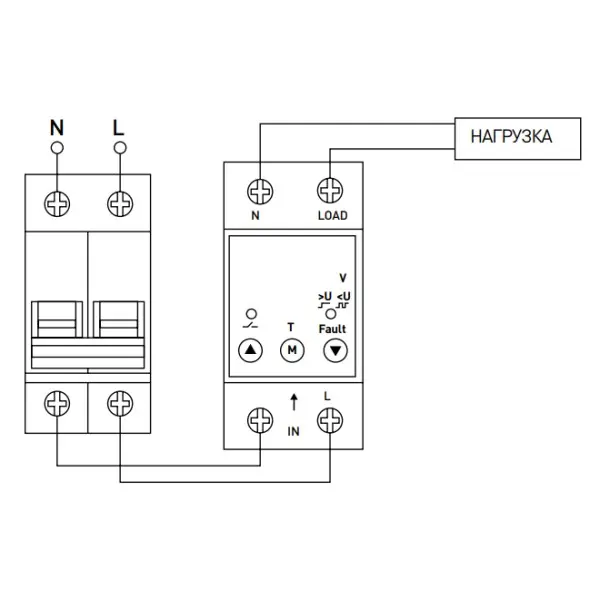 Реле напруги E.Next e.control.v09 - фото №3