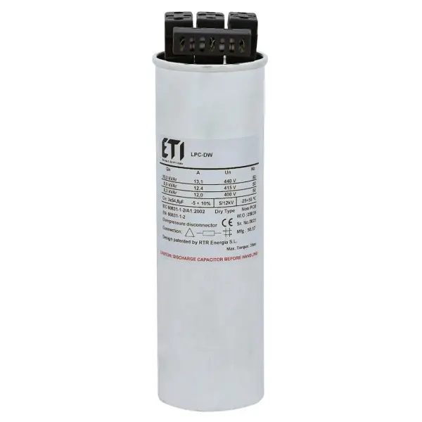 Конденсатор ETI 004656861 LPC-DW 440V 15 kVAr