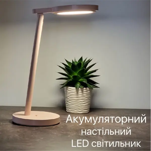 Настольная лампа с аккумулятором BARBIE 9W 4200К розовая Violux ( 540014 ) - фото №3