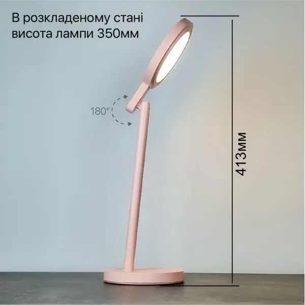 Настольная лампа с аккумулятором BARBIE 9W 4200К розовая Violux ( 540014 ) - фото №6