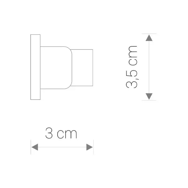 Заглушка Nowodvorski 9458 Profile dead end cap Bl - фото №1