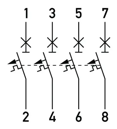 Автоматичний вимикач Doepke DLS6i C32-4 - фото №5