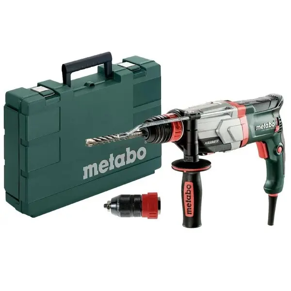 Перфоратор Metabo KHE 2860 Quick (600878500) 880Вт 3 режима - фото №1 Перфоратор Metabo KHE 2860 Quick (600878500) 880Вт 3 режима - фото №1
