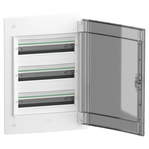 Врізний щит Schneider Electric PrismaSeT XS LVSXP318 3 ряди 54М димчасті двері - фото №1