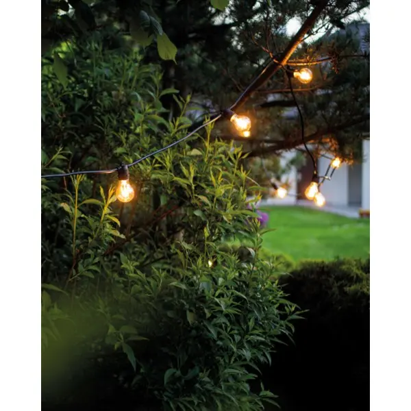 Гирлянда Nowodvorski 7873 Festoon Lights E27 10x15W IP65 черный - фото №1 Гирлянда Nowodvorski 7873 Festoon Lights E27 10x15W IP65 черный - фото №1