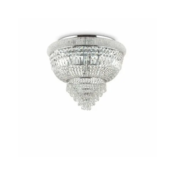 Люстра припотолочная Ideal Lux Dubai pl6 cromo 207186