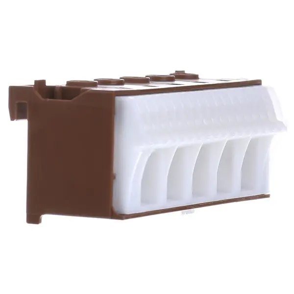 Блок фазних клем Hager 5x16мм2+17x4мм2 - фото №3