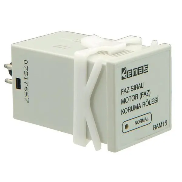 Реле контролю фаз EMAS RAM1S 3х380В AC - фото №1