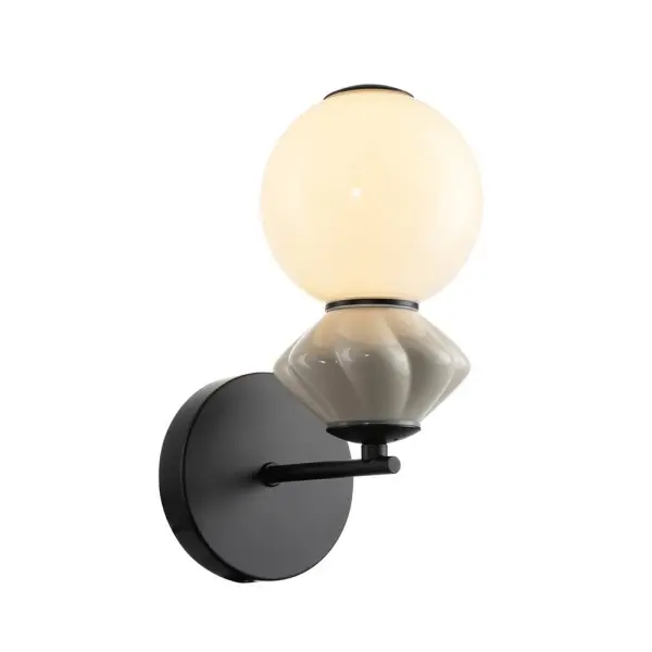 Бра, настенный светильник Italux WL-94921-1A-BK Balos LED 1x5W 3000K 550Lm IP20 черный