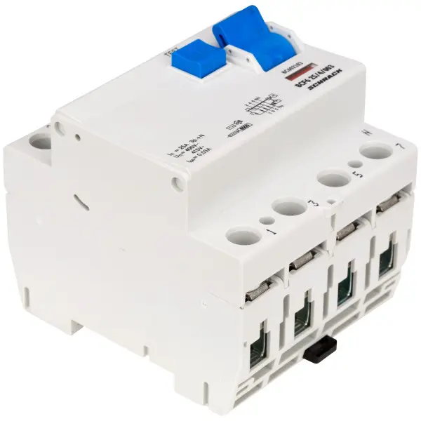 УЗО Schrack BC602103 6кА 25А 30мА 3P+N тип AC - фото №2