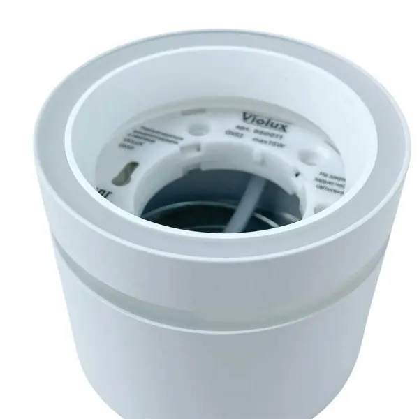 Світильник точковий накладний LION GX53 IP20 білий Violux ( 340003 ) - фото №2