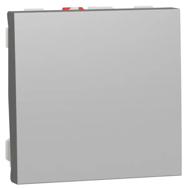 Одноклавишный выключатель Schneider Electric NU320630 (схема 1) 10А 2М (алюминий)