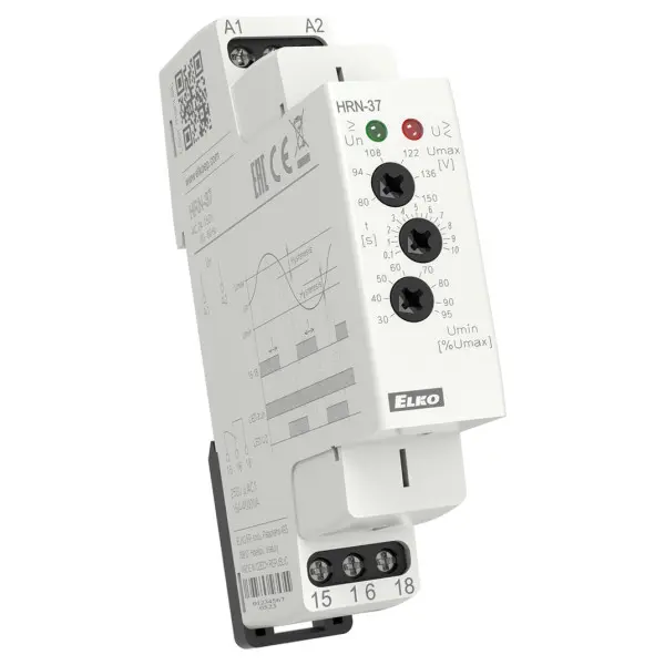 Реле напруги Elko-Ep HRN-37 AC 24-150V
