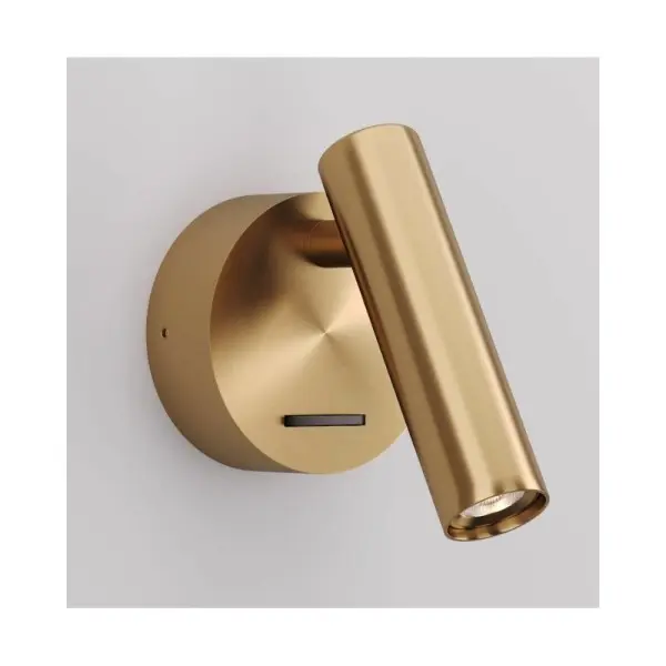 Бра, настенный светильник Kloodi WA-PIANO R110 Piano Led 1x3W 3000K 120Lm IP20 Gold - фото №1
