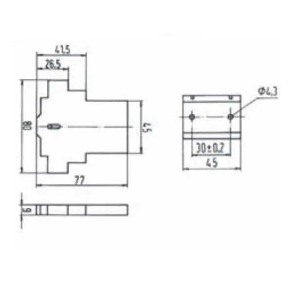 Блок-контакт ETI 004600160 PS 20 (2xNO) - фото №3