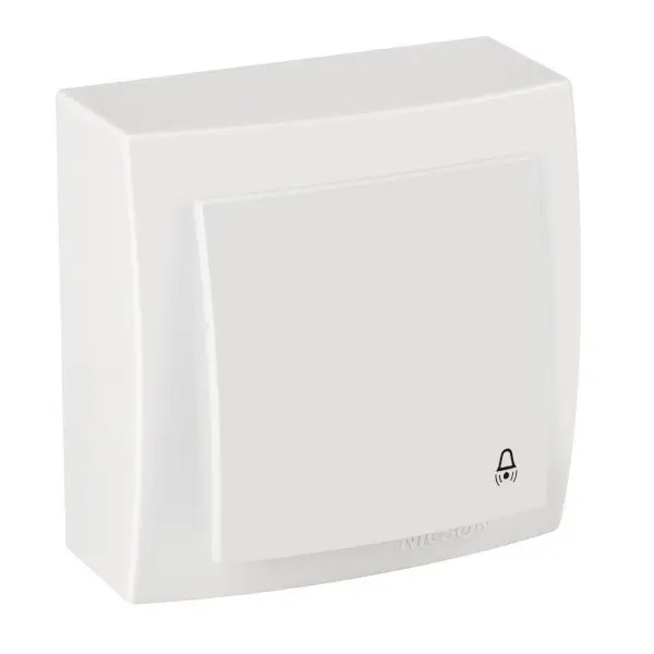 Выключатель Nilson Themis белый кнопка ( 26111012 )