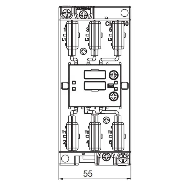 Контактор ETI 004643824 CEM CK 60.01N (60 кВАр 400-440V) - фото №1 Контактор ETI 004643824 CEM CK 60.01N (60 кВАр 400-440V) - фото №1