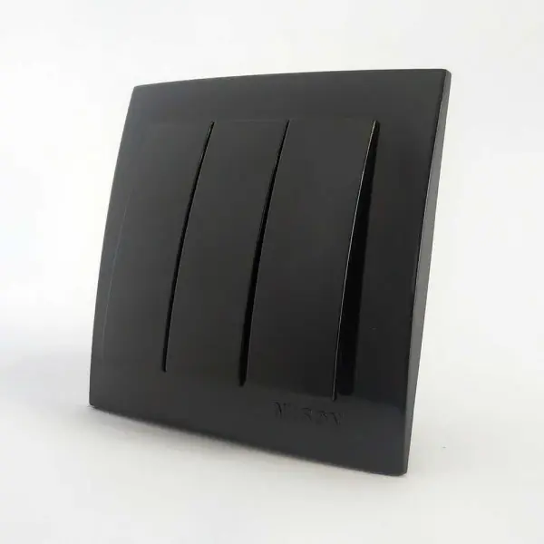 Вимикач Nilson Touran чорний 3кл ( 24221066 )