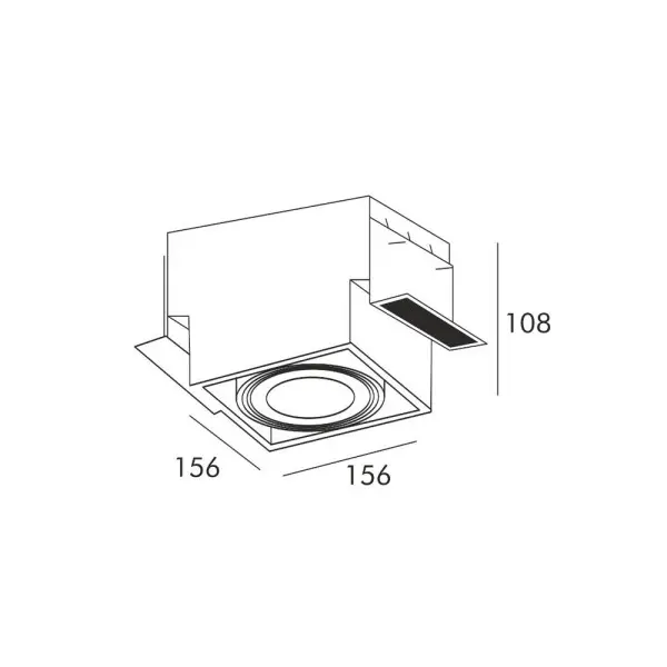 Точковий світильник Zuma Line 94363-WH Oneon GU10 ES111 1x15W IP20 білий (5905316604797) - фото №1