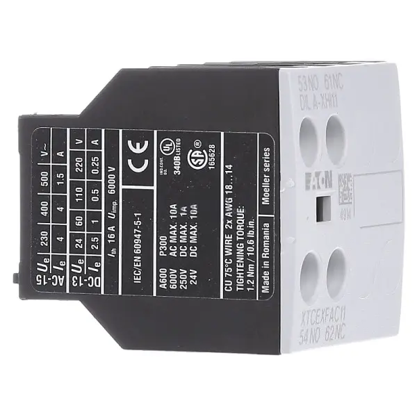 Дополнительный контакт Eaton Moeller DILA-XHI22 - фото №1