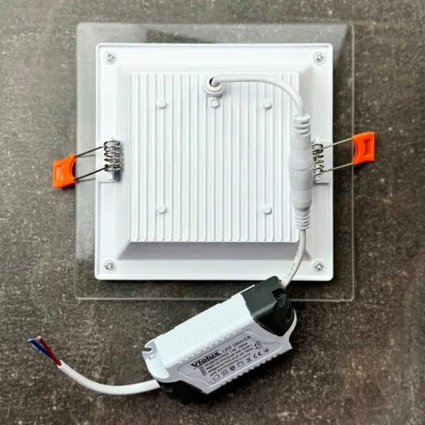 Светильник LED даунлайт Violux LOTOS 12W 5000K квадрат IP20 (110031) - фото №4