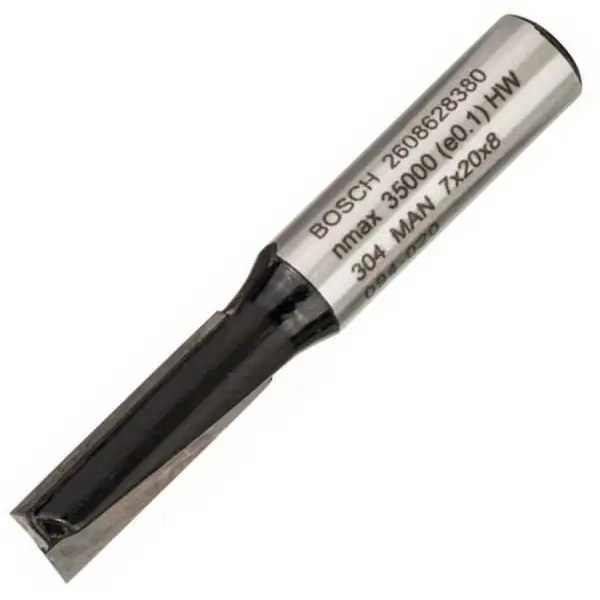 Пазова фреза Bosch Std S8/D7/L20