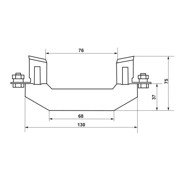 Тримач запобіжника Promfactor NFT0 - фото №1