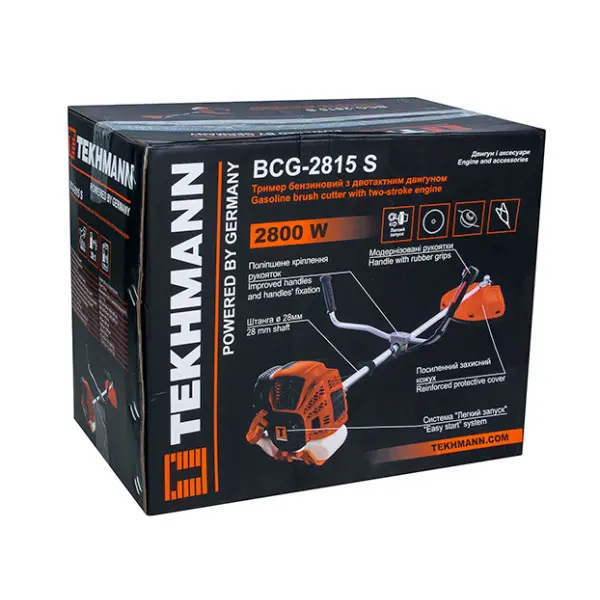 Бензиновий триммер Tekhmann (847834) BCG-2815 S - фото №8