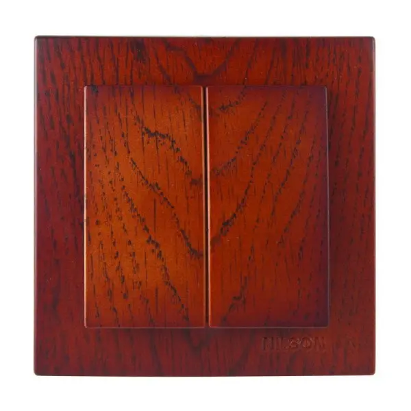 Выключатель Nilson Touran черешня 2кл ( 24261003 )