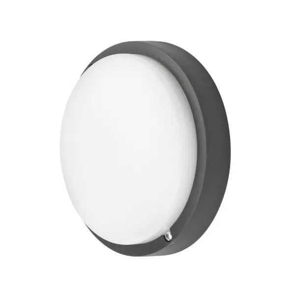 Светильник LED Violux ДББ ATOM UA 12W 5000K антрацит IP54 картон ( 253353 ) - фото №1