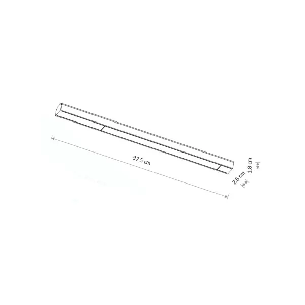 Магнітний трековий світильник Nowodvorski 11333 UT-LVM Line LED 1x12W 4000K 1000Lm IP20 чорний - фото №4 Магнітний трековий світильник Nowodvorski 11333 UT-LVM Line LED 1x12W 4000K 1000Lm IP20 чорний - фото №4