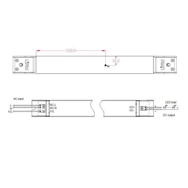 Блок живлення LIFUD 60W DC24V (GMR060YV024A) - фото №2 Блок живлення LIFUD 60W DC24V (GMR060YV024A) - фото №2