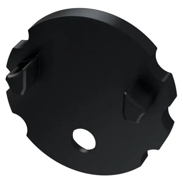 Заглушка Lumines для типу MICO без отвору чорний