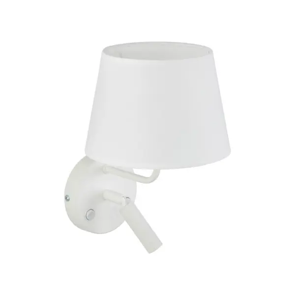 Бра, настенный светильник TK Lighting 11393 Maja E27+G9 1+1x15W+8W IP20 белый - фото №3