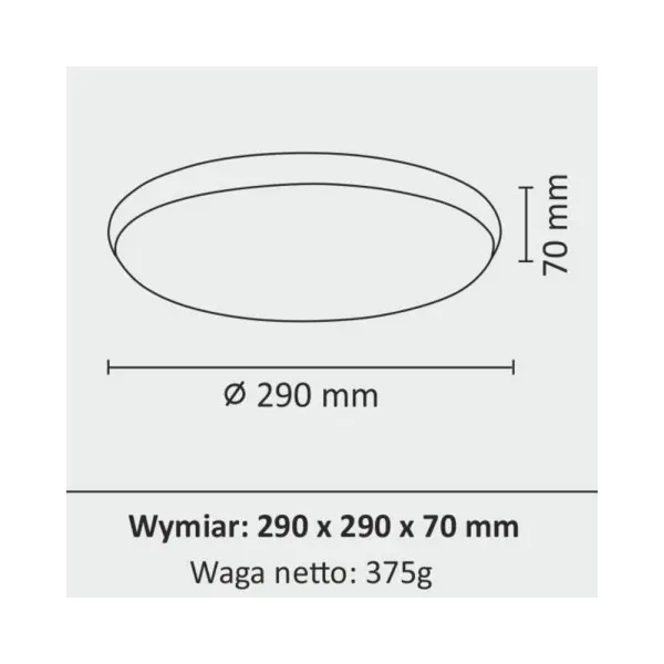 Світильник стельовий Goldlux 314888 Kern Led 1x15W 4000K 1600Lm IP20 NI - фото №3 Світильник стельовий Goldlux 314888 Kern Led 1x15W 4000K 1600Lm IP20 NI - фото №3