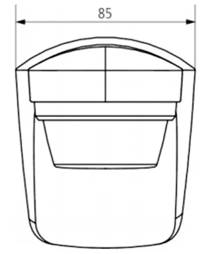 Датчик руху Theben theLUXA S150 BK - фото №6