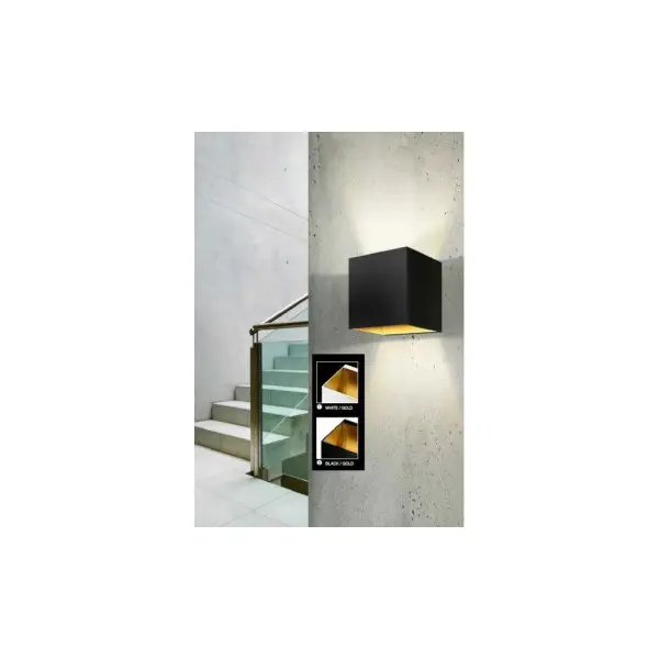 Бра, настінний світильник Azzardo AZ1052 GOLD MARS(BLACK GOLD MARS) - фото №2